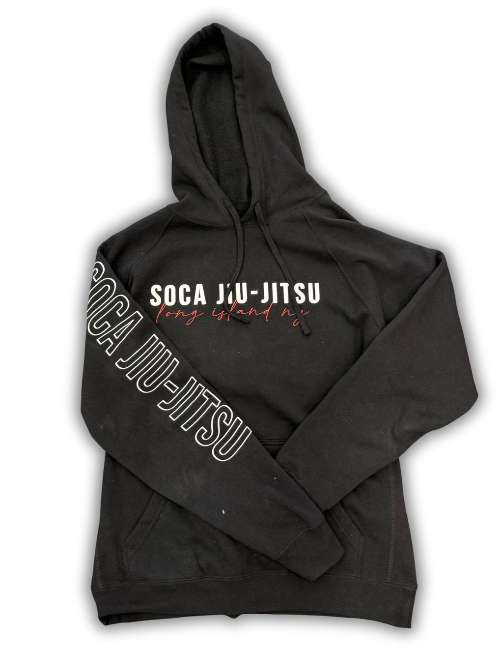 SOCA BJJ MIDWEIGHT SLIN FIT HOODED PULLOVER SWEATSHIRT