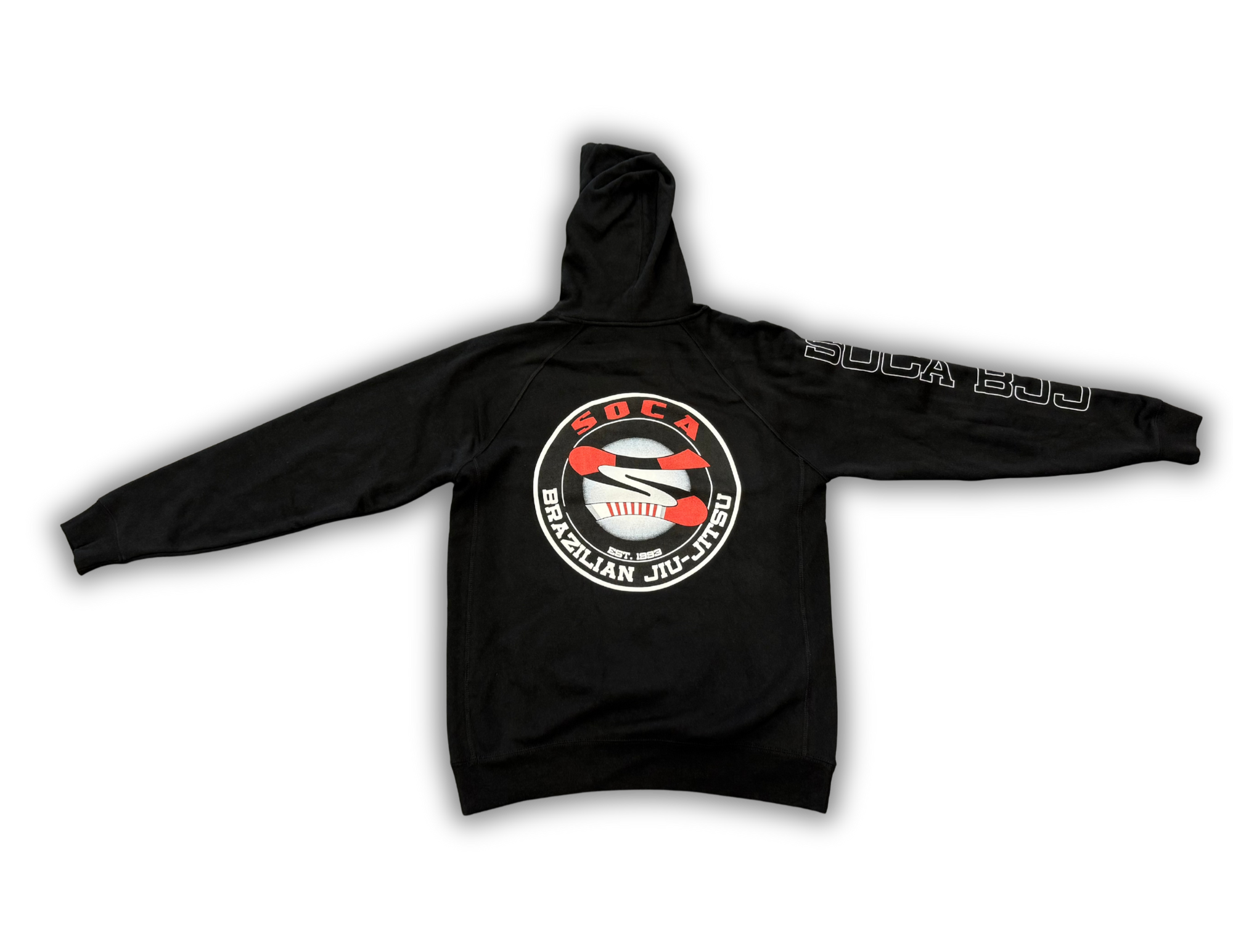 SOCA BJJ MIDWEIGHT STANDARD FIT HOODED PULLOVER SWEATSHIRT