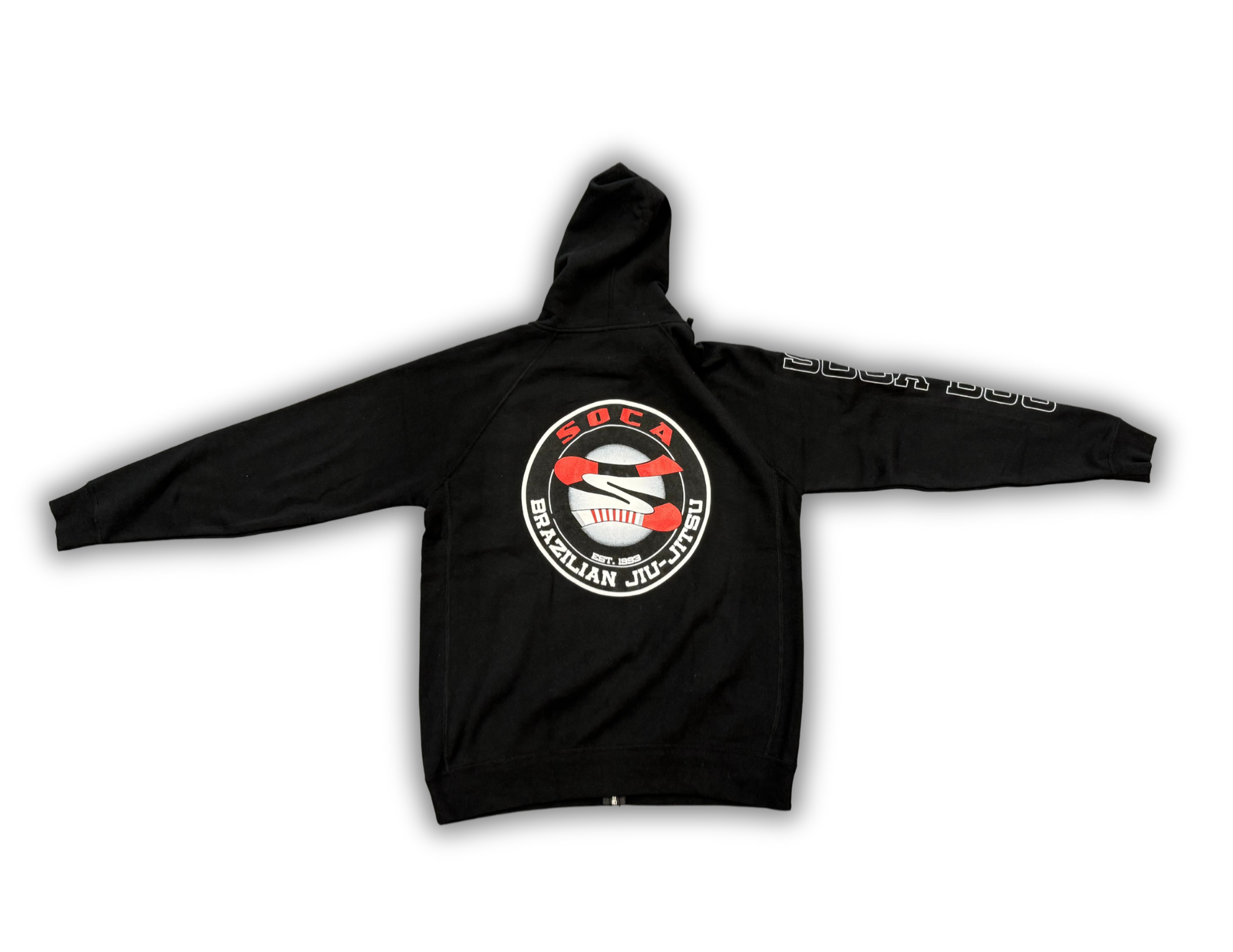 SOCA BJJ MIDDLEWEIGHT ZIP HOODED SWEATSHIRT