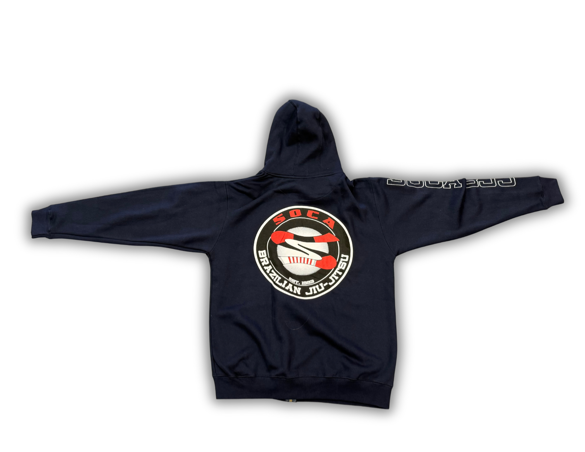 SOCA BJJ MIDDLEWEIGHT ZIP HOODED SWEATSHIRT