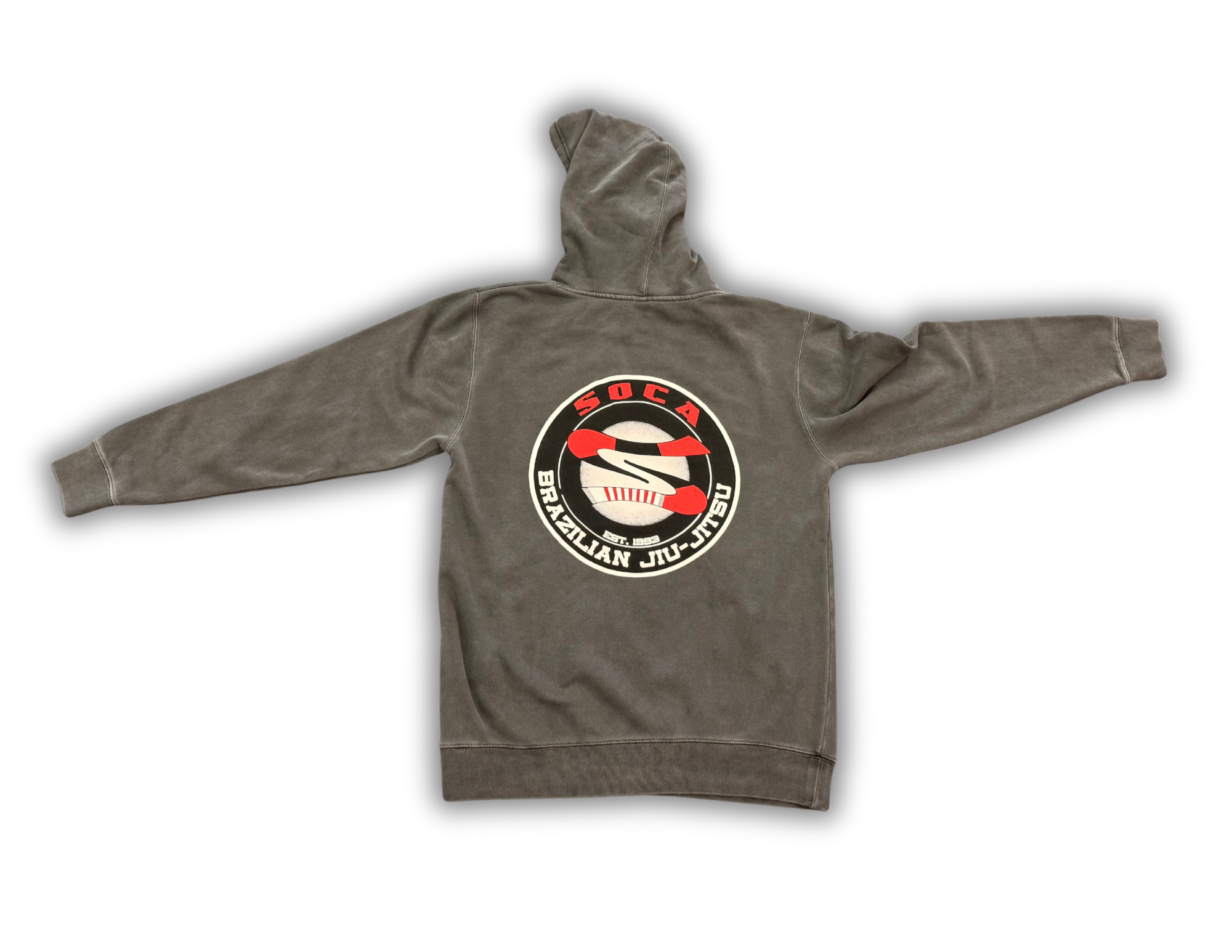SOCA BJJ MIDWEIGHT PIGMENT DYE PULLOVER HOODED