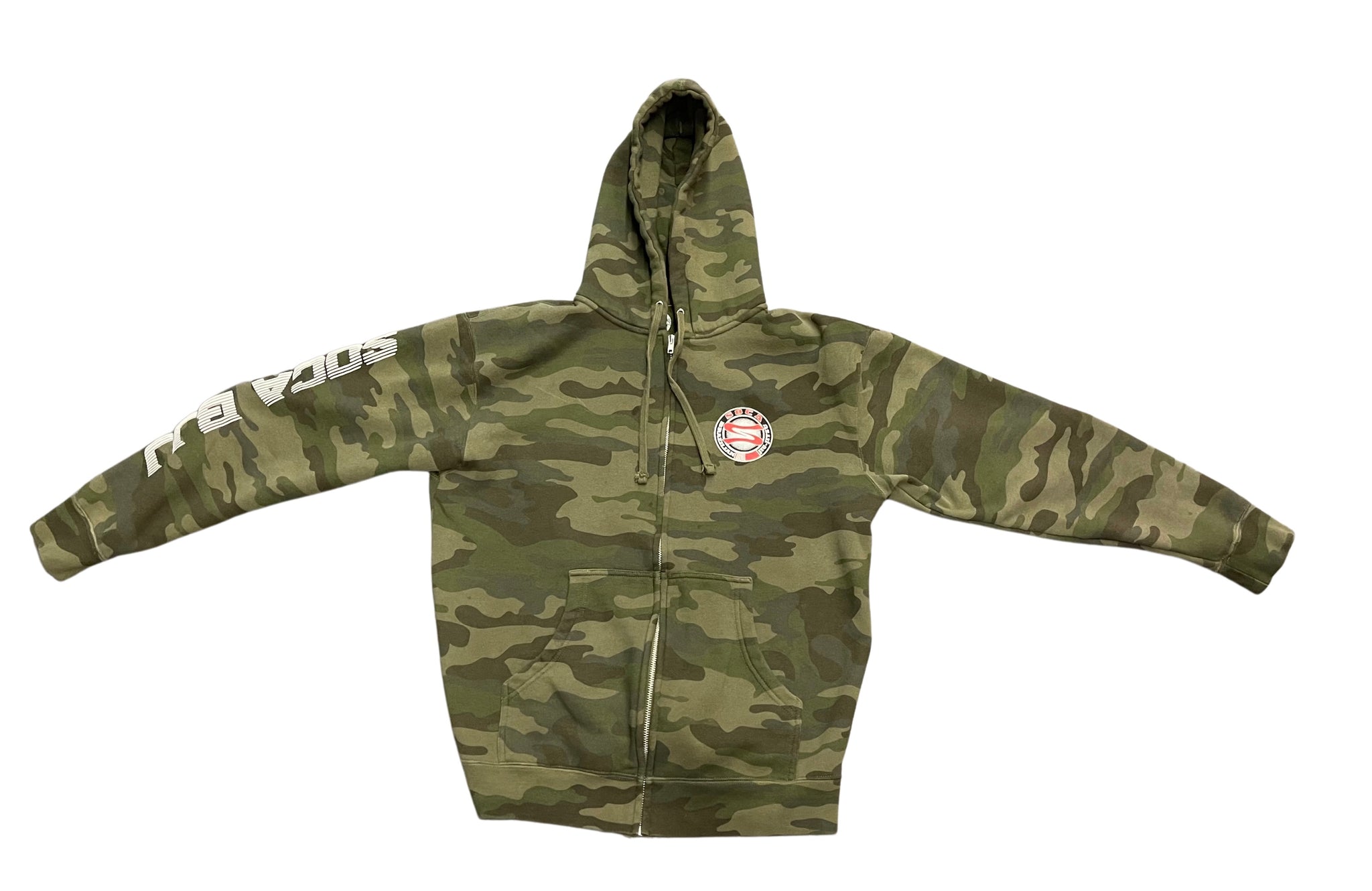 SOCA BJJ HEAVYWEIGHT ZIP HOODED SWEATSHIRT
